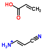 2-Propenoic acid, polymer with 2-propenenitrile, ammonium salt